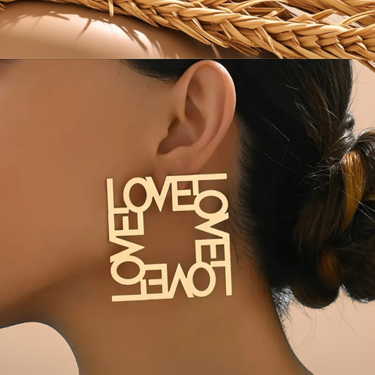 Always In The Loop - Gold Earring