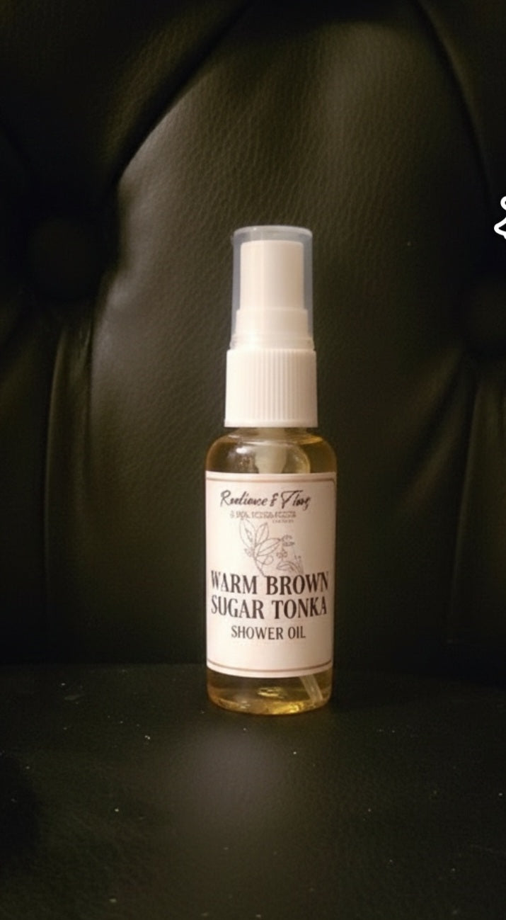 Warm Brown Sugar Tonka Shower Oil