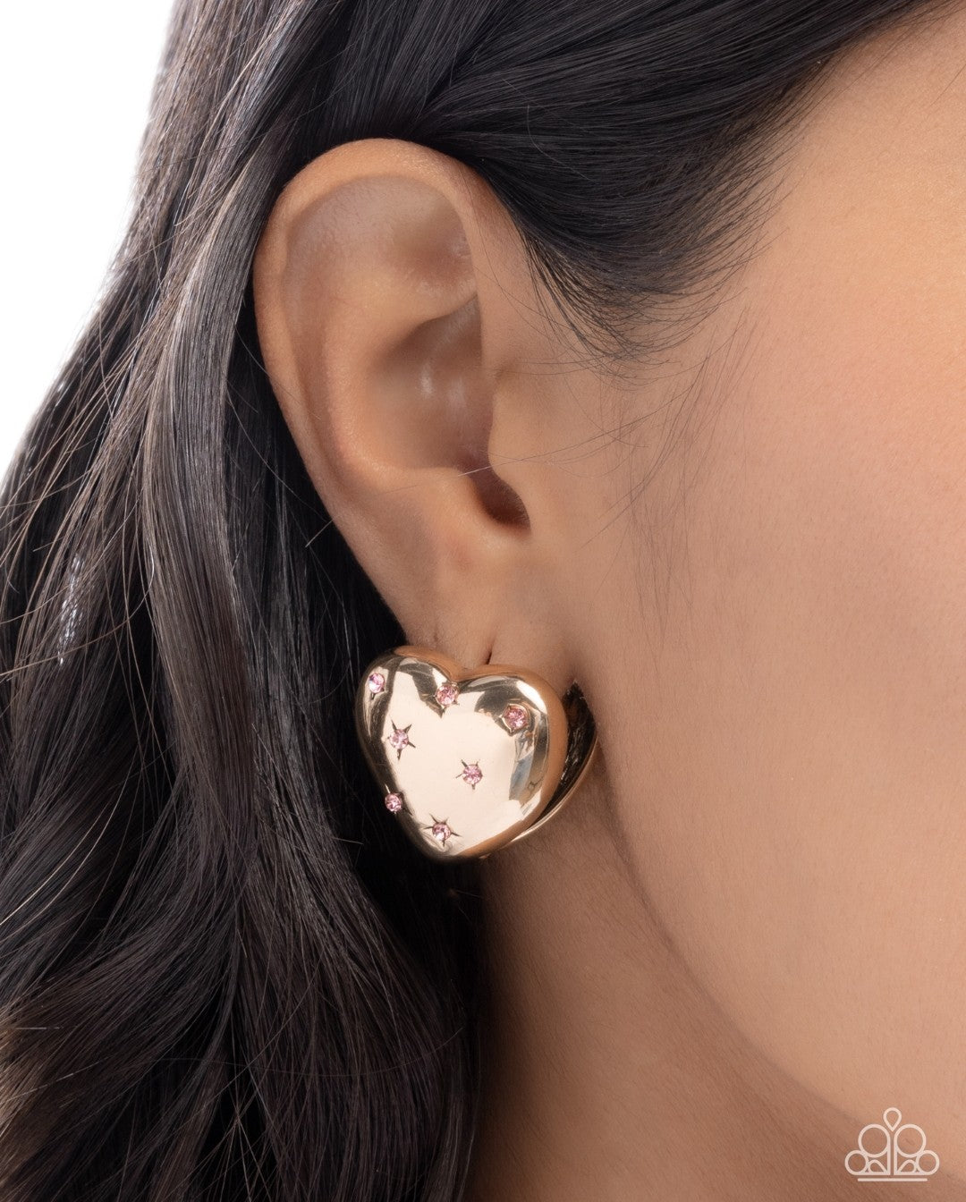 Sweetheart Stars Earring