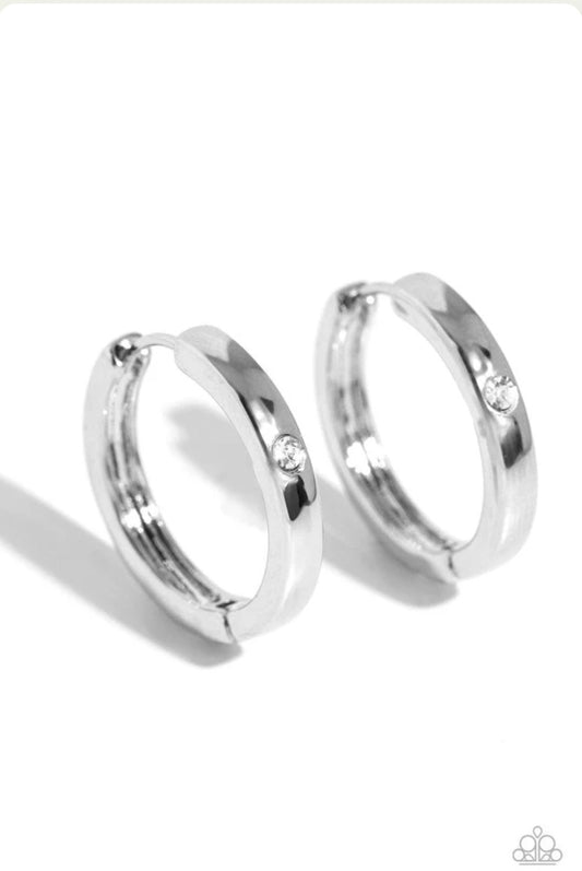 A-Lister Attention - White Earring