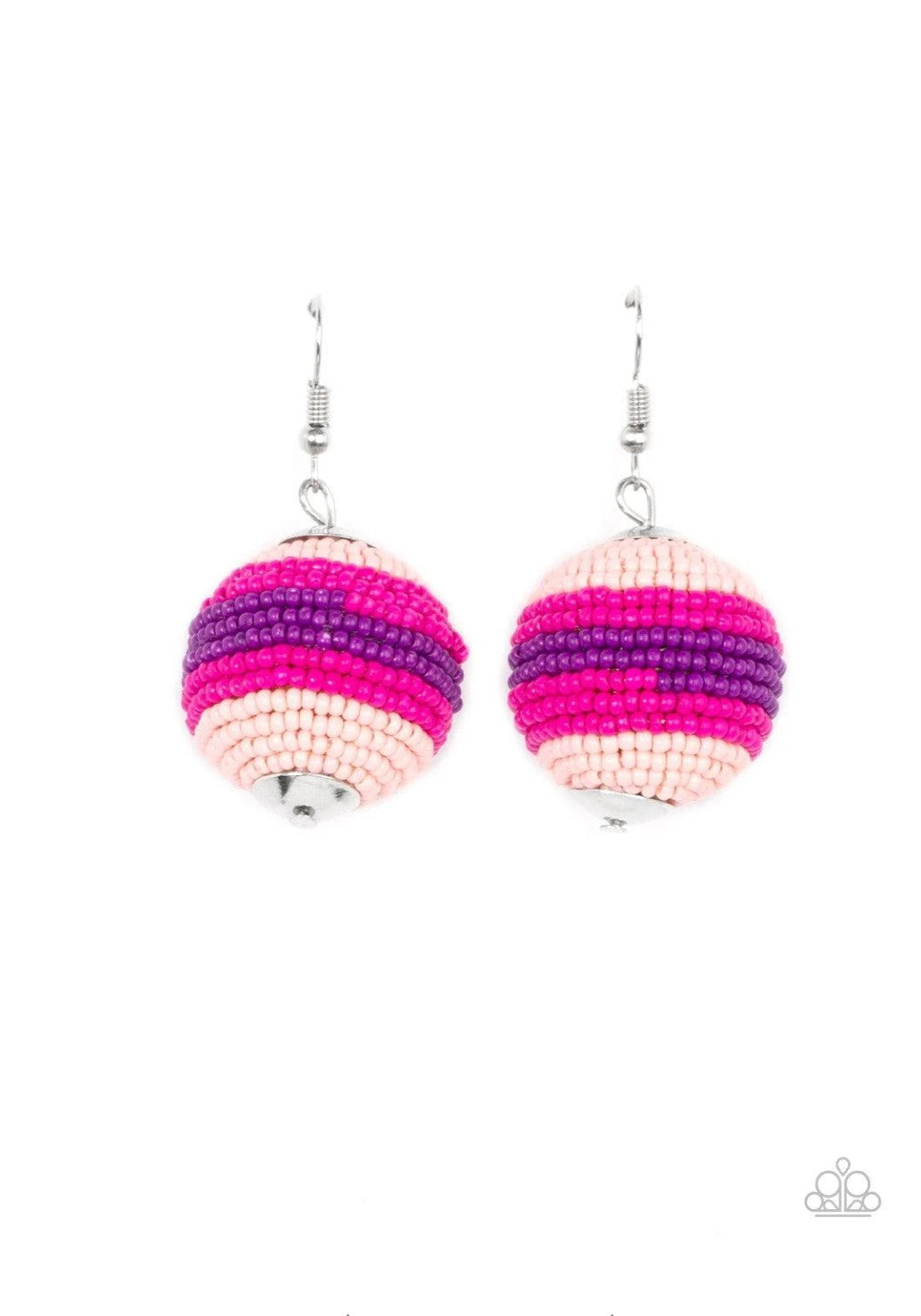 Zest Fest - Pink Earrings
