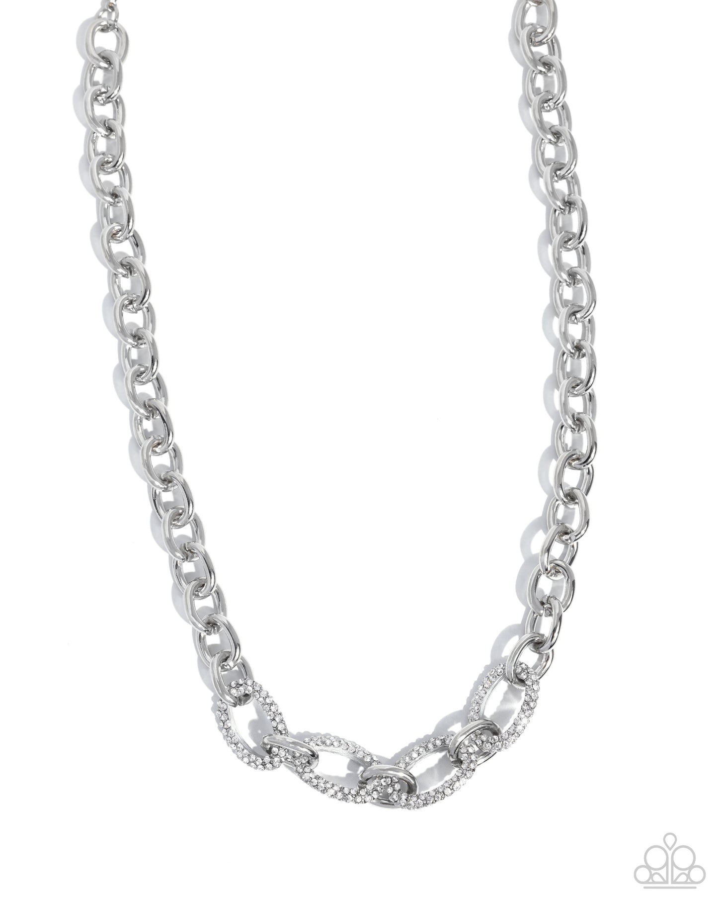 Boogie Bling - White Necklace