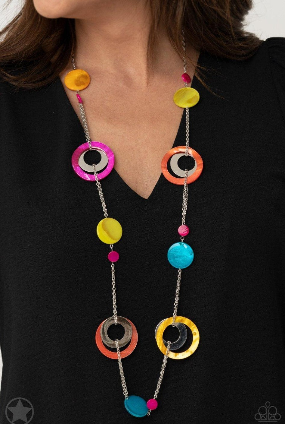 Kaleidoscopically Captivating Multi Necklace