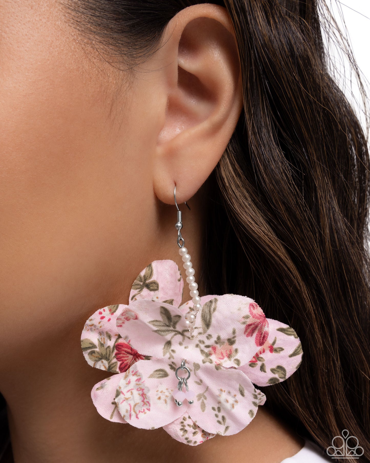 Flourishing Fantasia Pink Earring