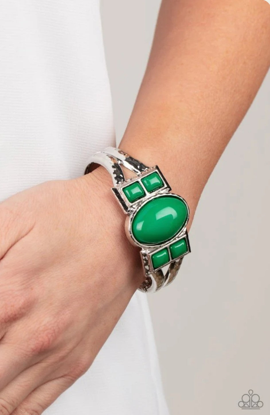 A Touch of Tiki Green Bracelet