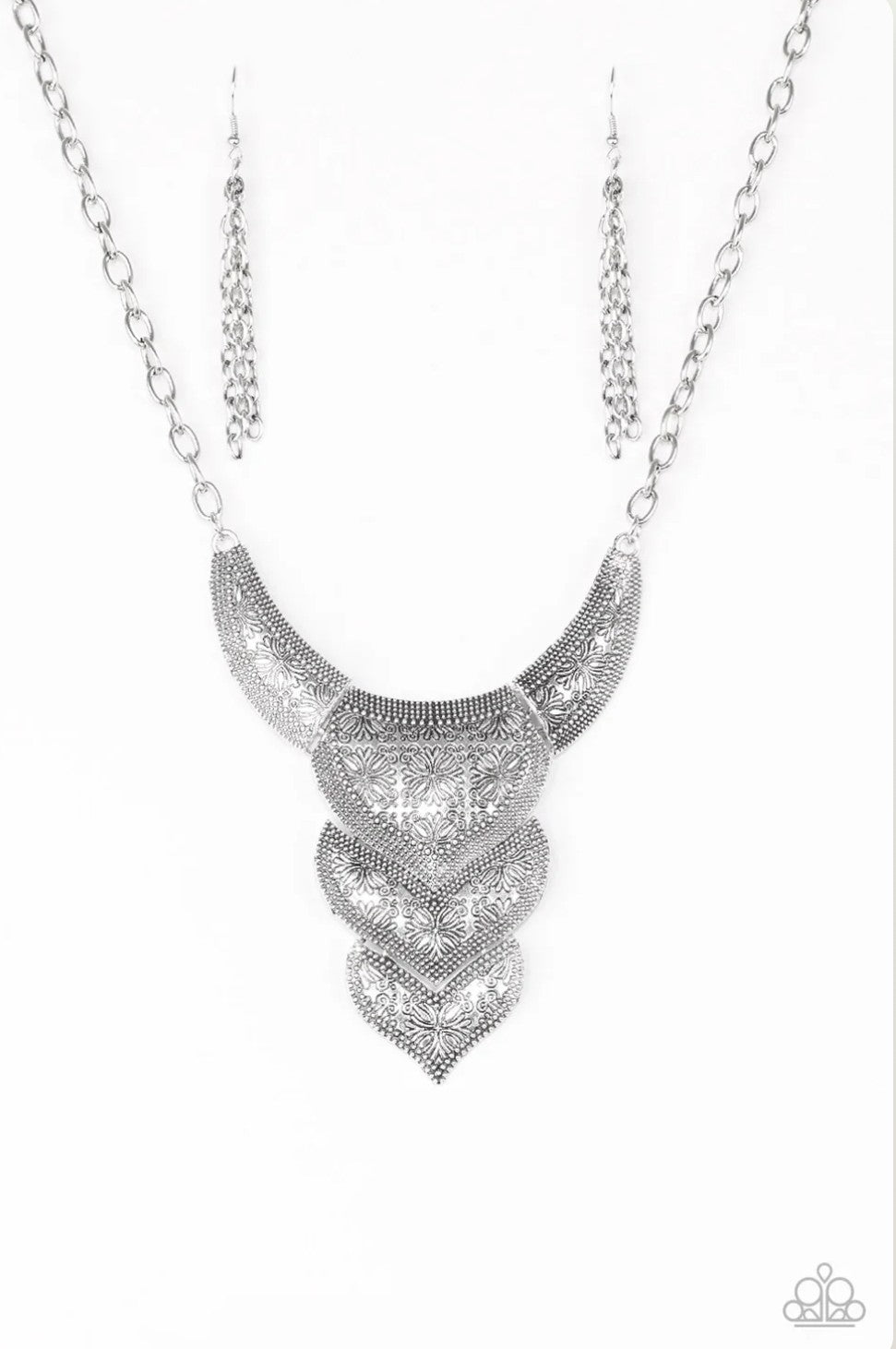 Texas Temptress - Silver Necklace