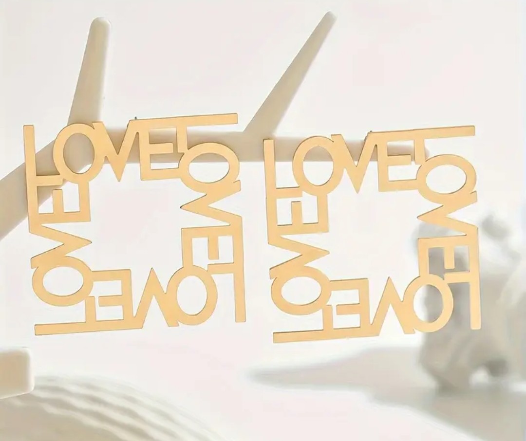Love of Love Gold Earring