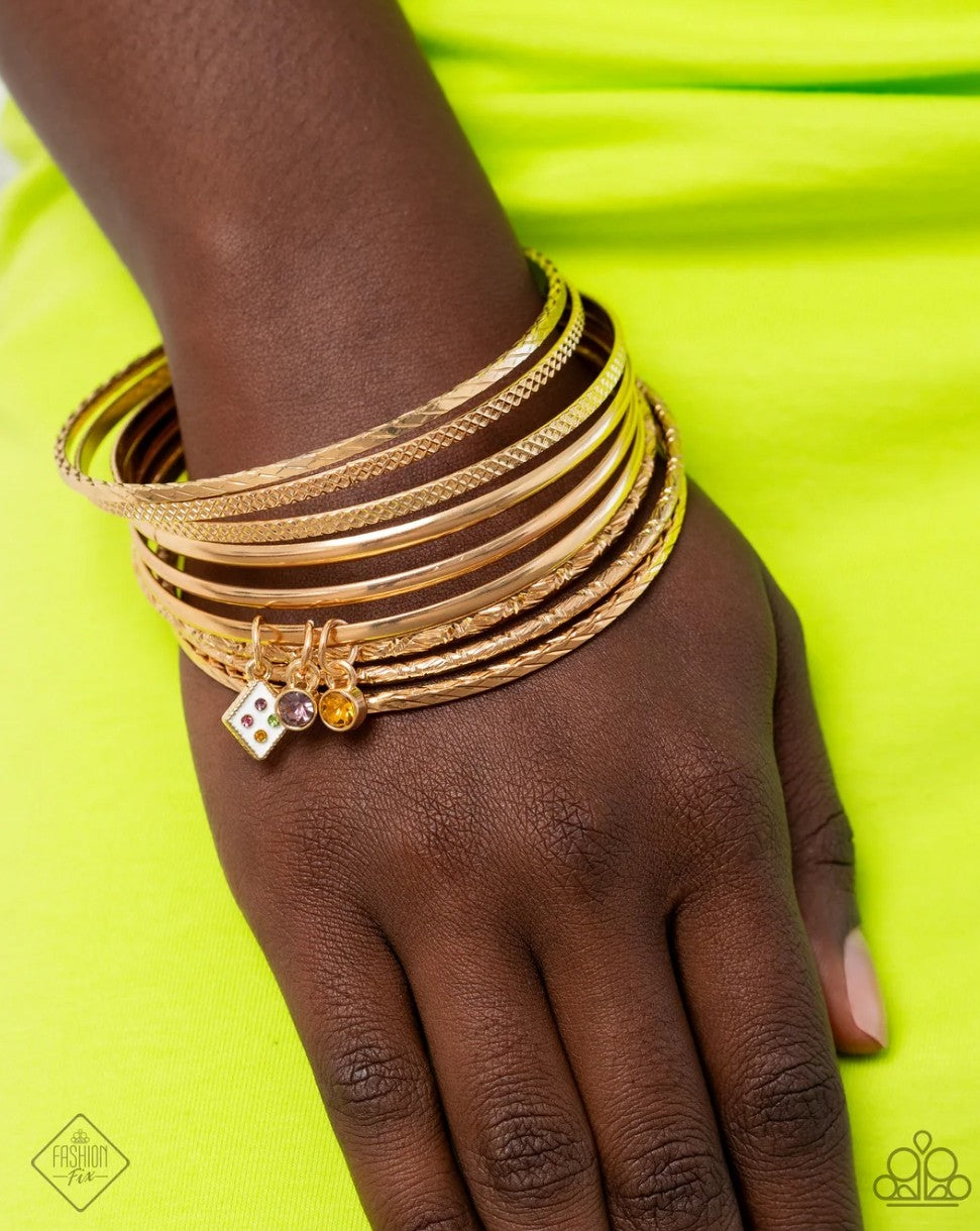 Fixed Fashion" Gold Fashion Fix Bracelet
