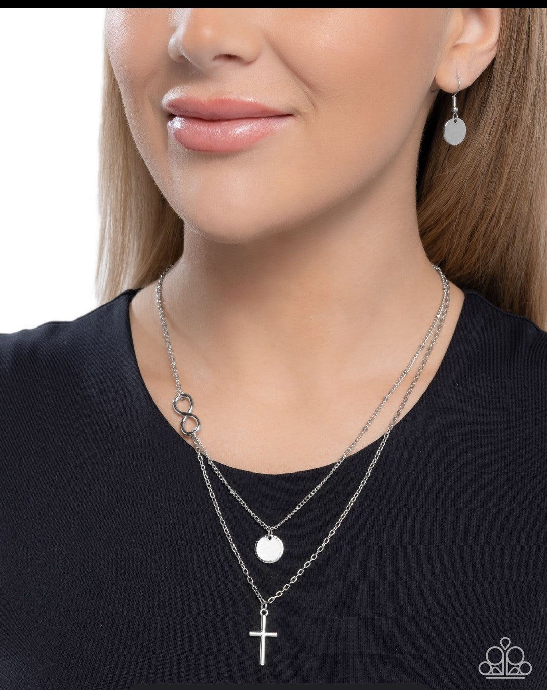 Eternal Embrace - Silver Necklace