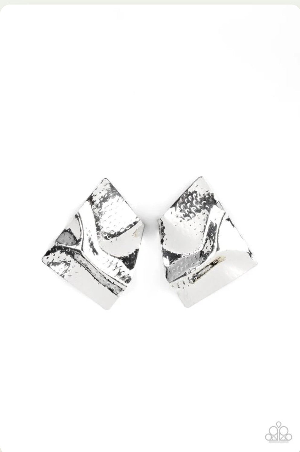 Modern Maverick - Silver Earring