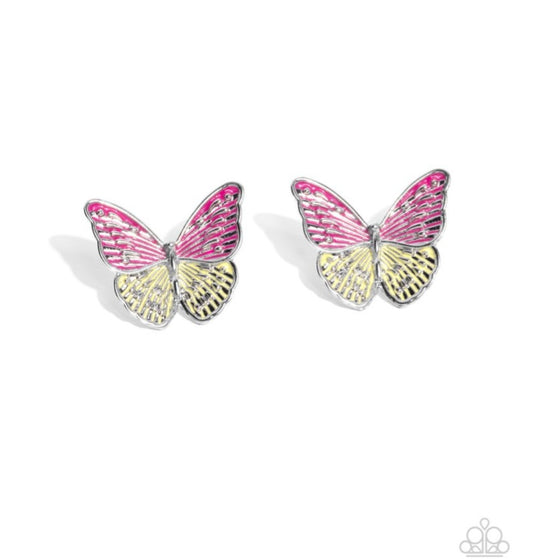 Aerial Appreciation - Pink Earring