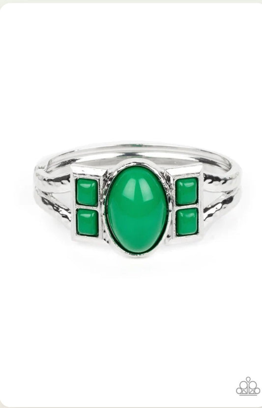 A Touch of Tiki Green Bracelet