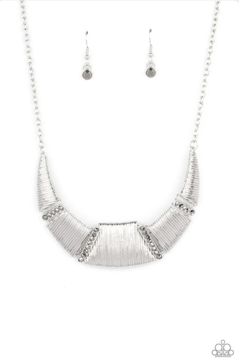 Going Through Phases - Silver Necklace