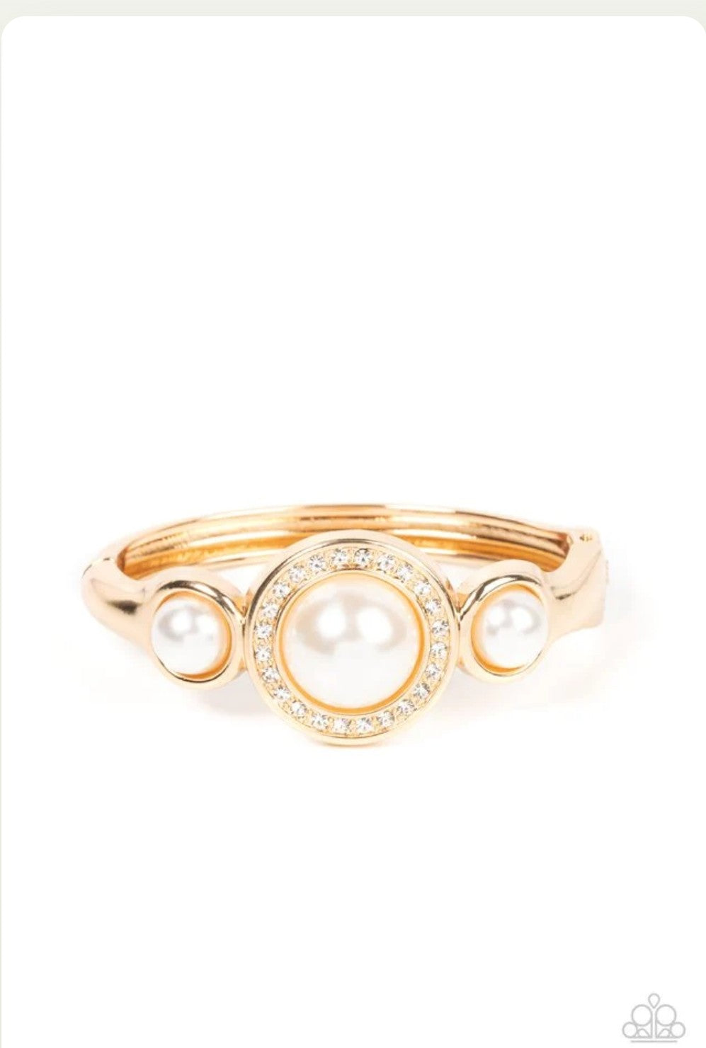 Debutante Daydream - Gold Hinge Bracelet