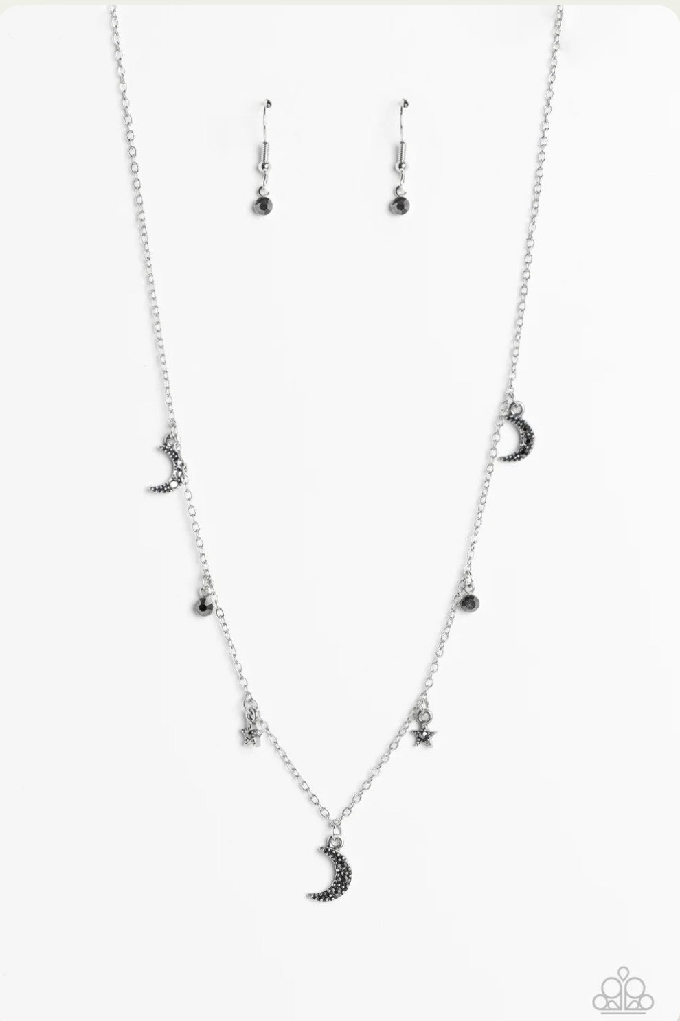 Lunar Lagoon - Silver Necklace