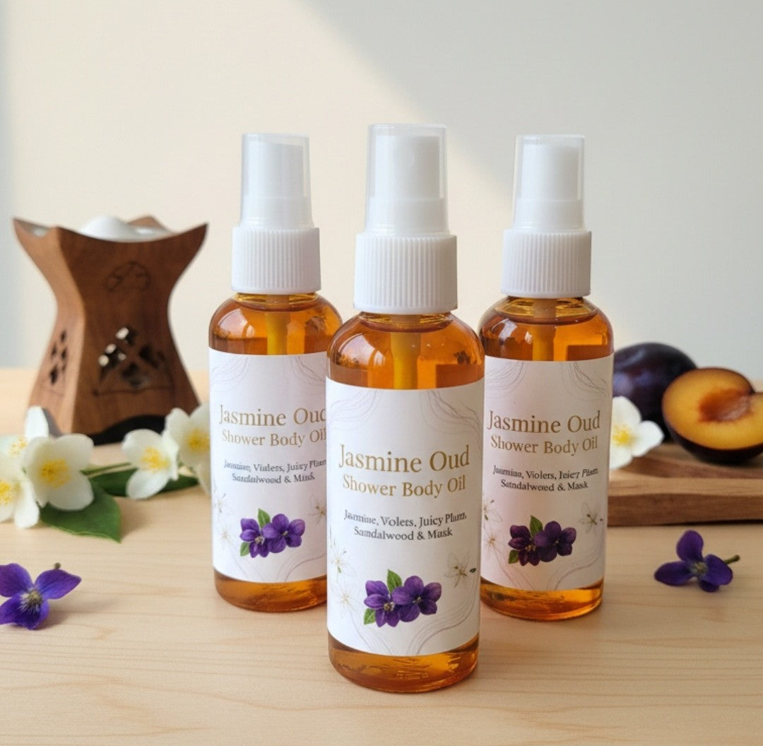 Jasmine Oud Shower Body Oil