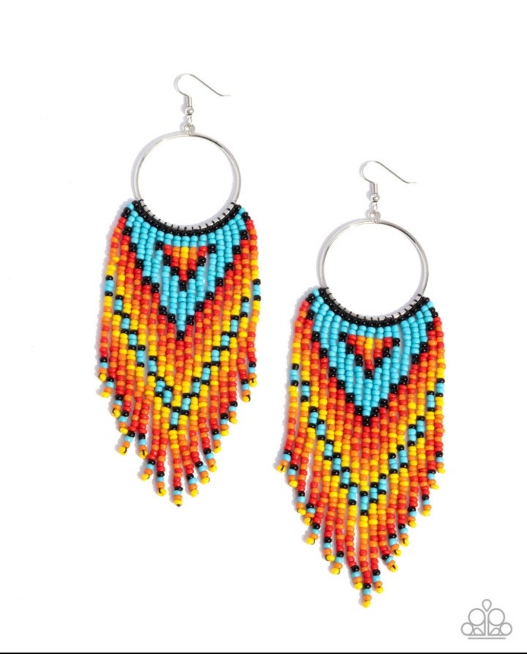 Waving the Banner - Multi Earring