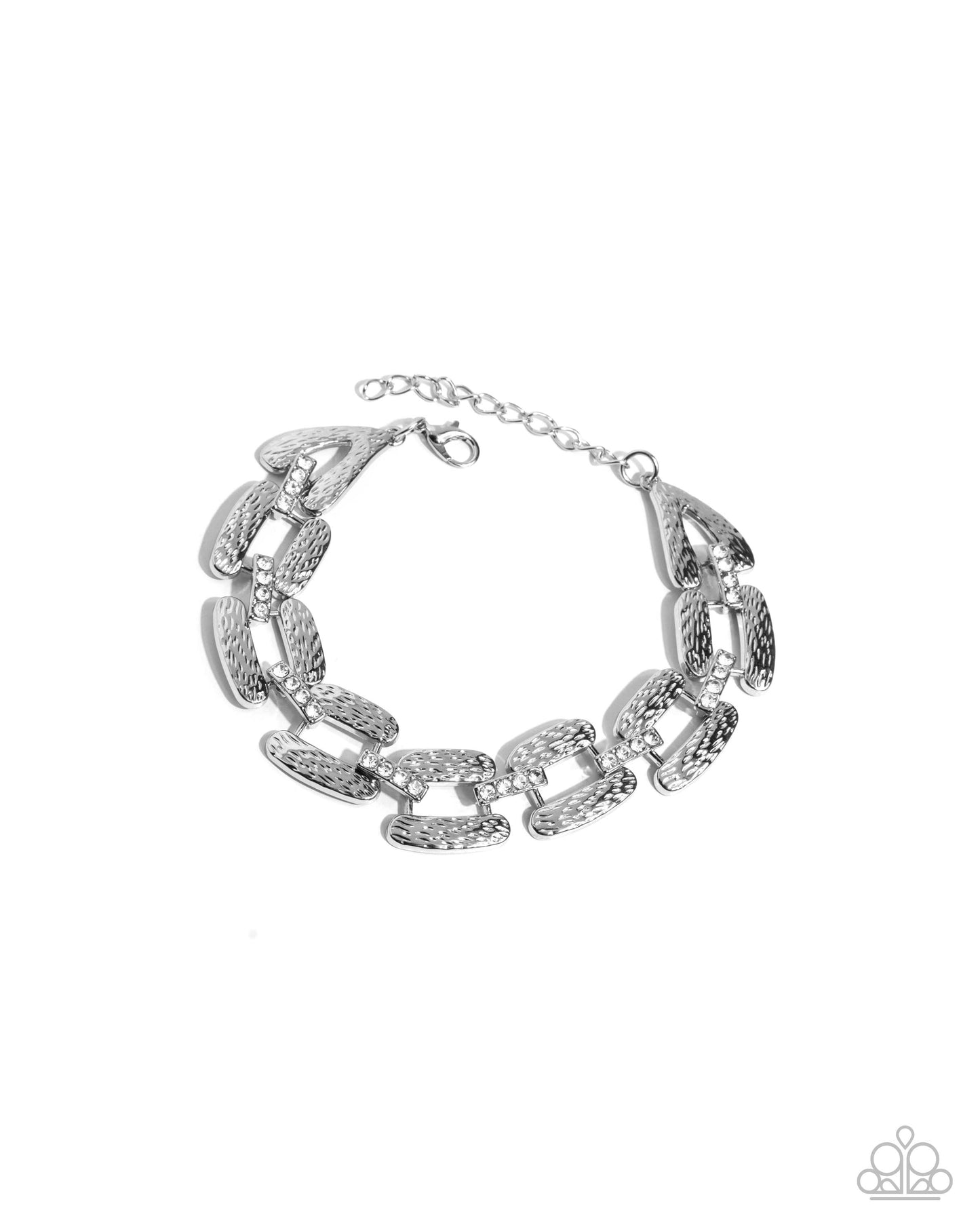 Demanding More - White Bracelet