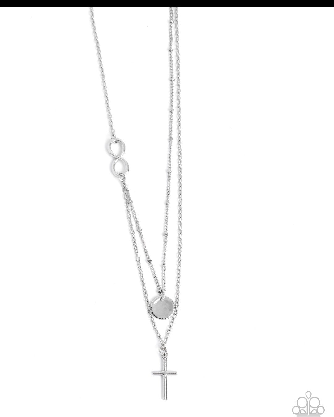 Eternal Embrace - Silver Necklace