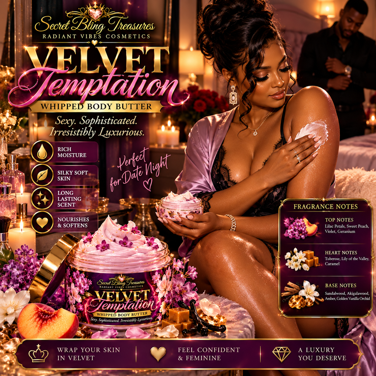 Velvet Temptation Whipped Body Butter
