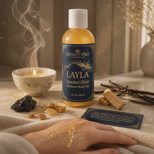 Layla Stardust Exlixir Shimmer Body Oil