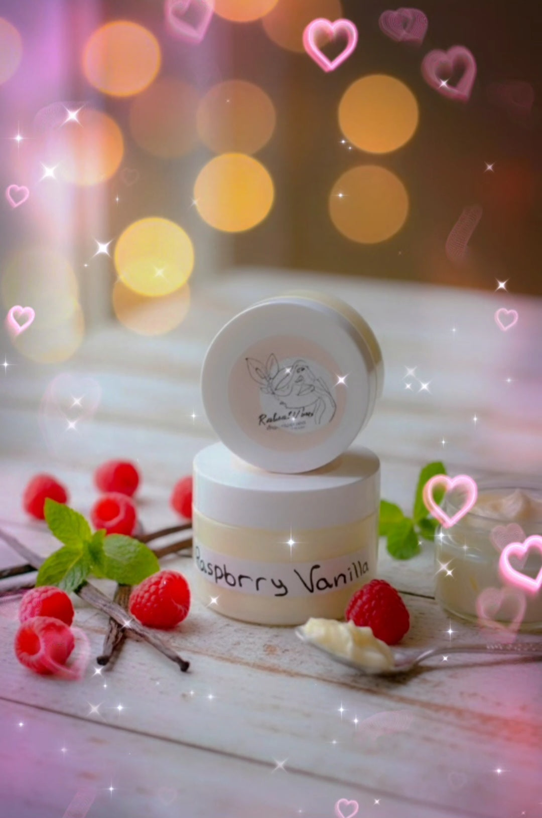 Raspberry Vanilla Whipped Body Butter
