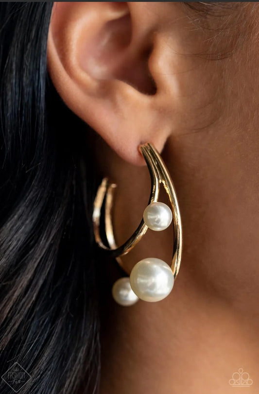 Metro Pier - Gold  Earring