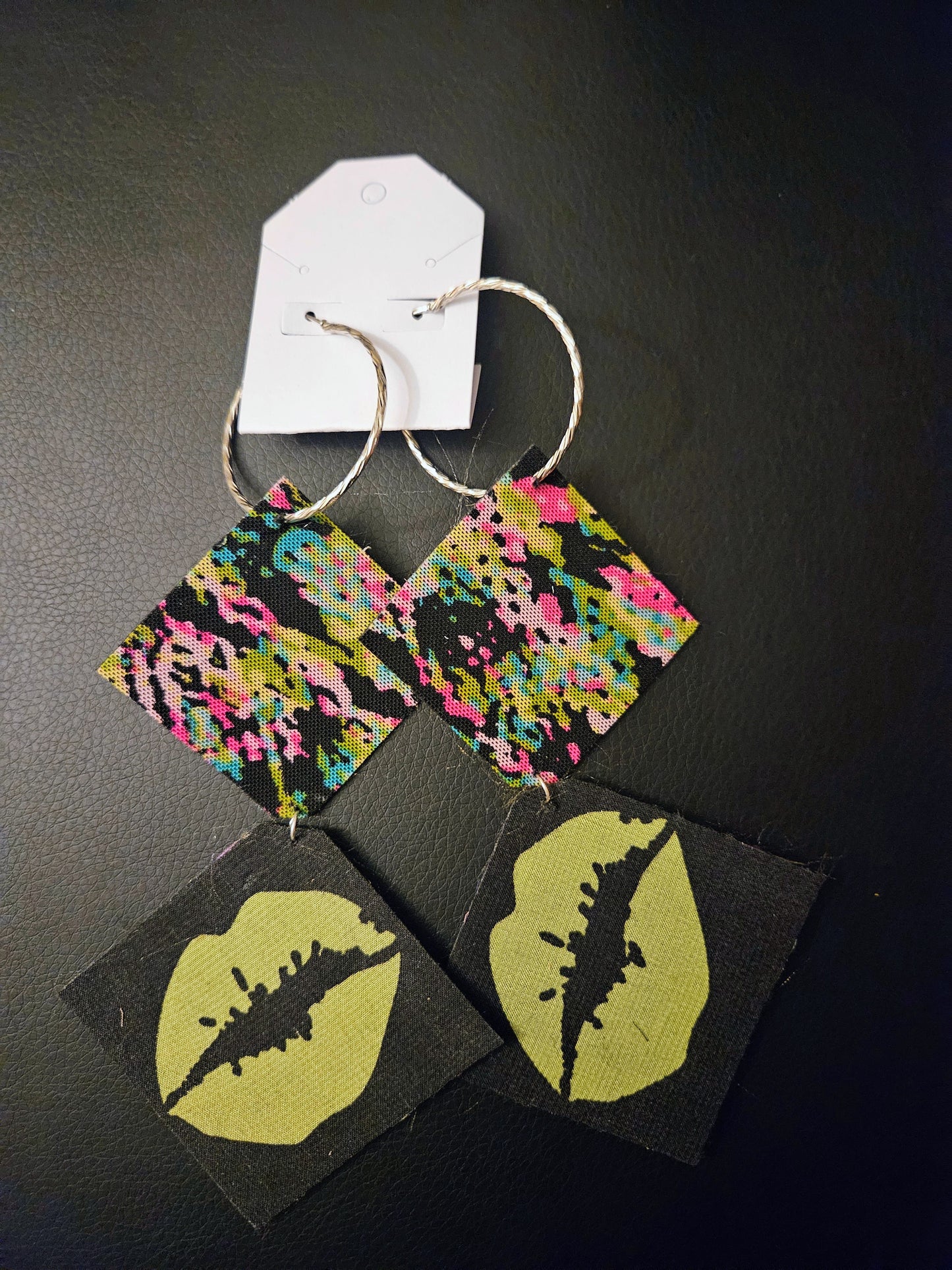 Kiss Party Green Earring