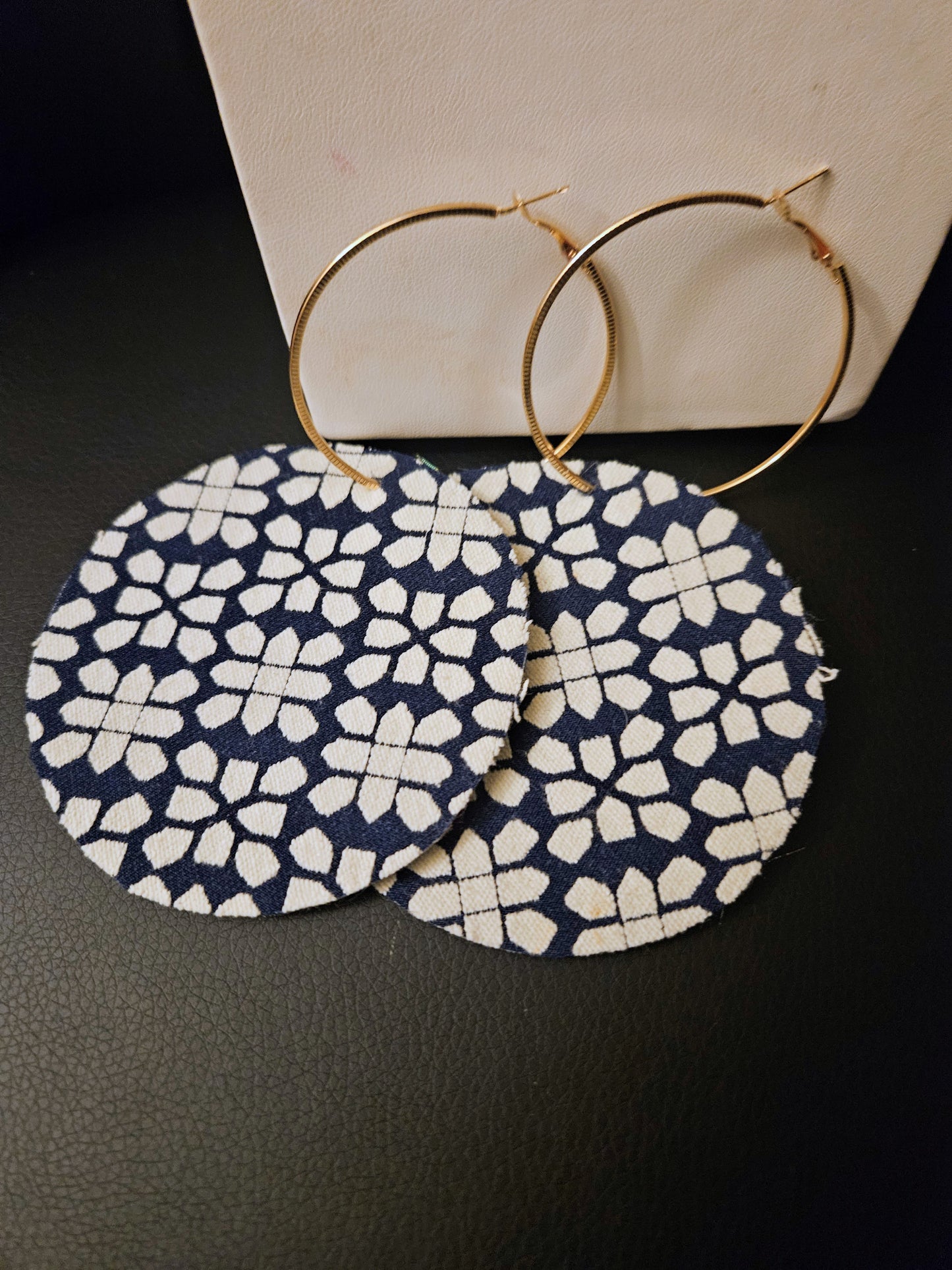 Around Winter Blue Earring