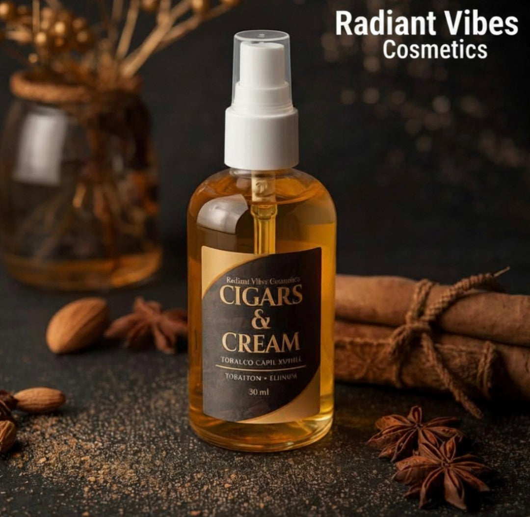 Cigars & Cream Body Oil Exlixir