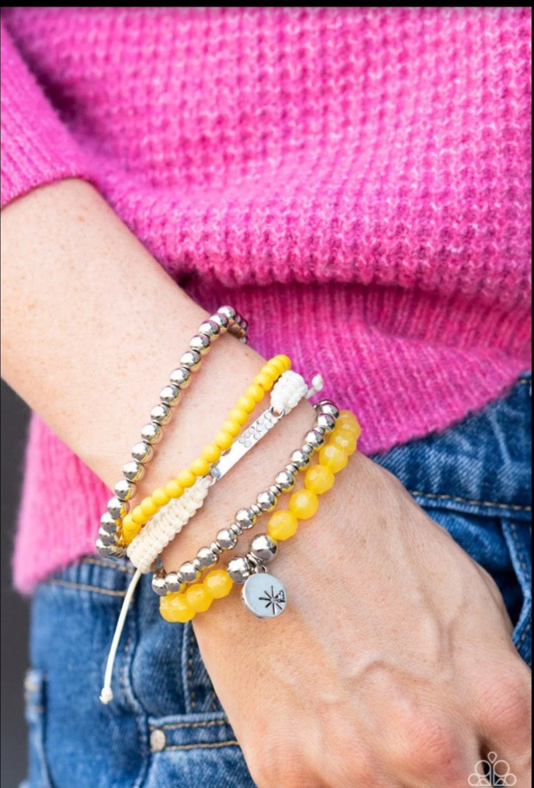 Offshore Outing - Yellow  bracelet