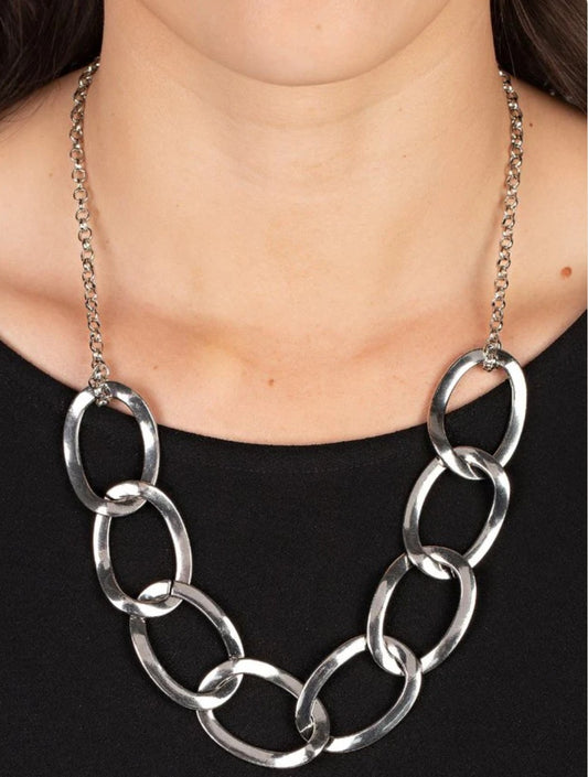 Ive got the Power - Silver Necklace