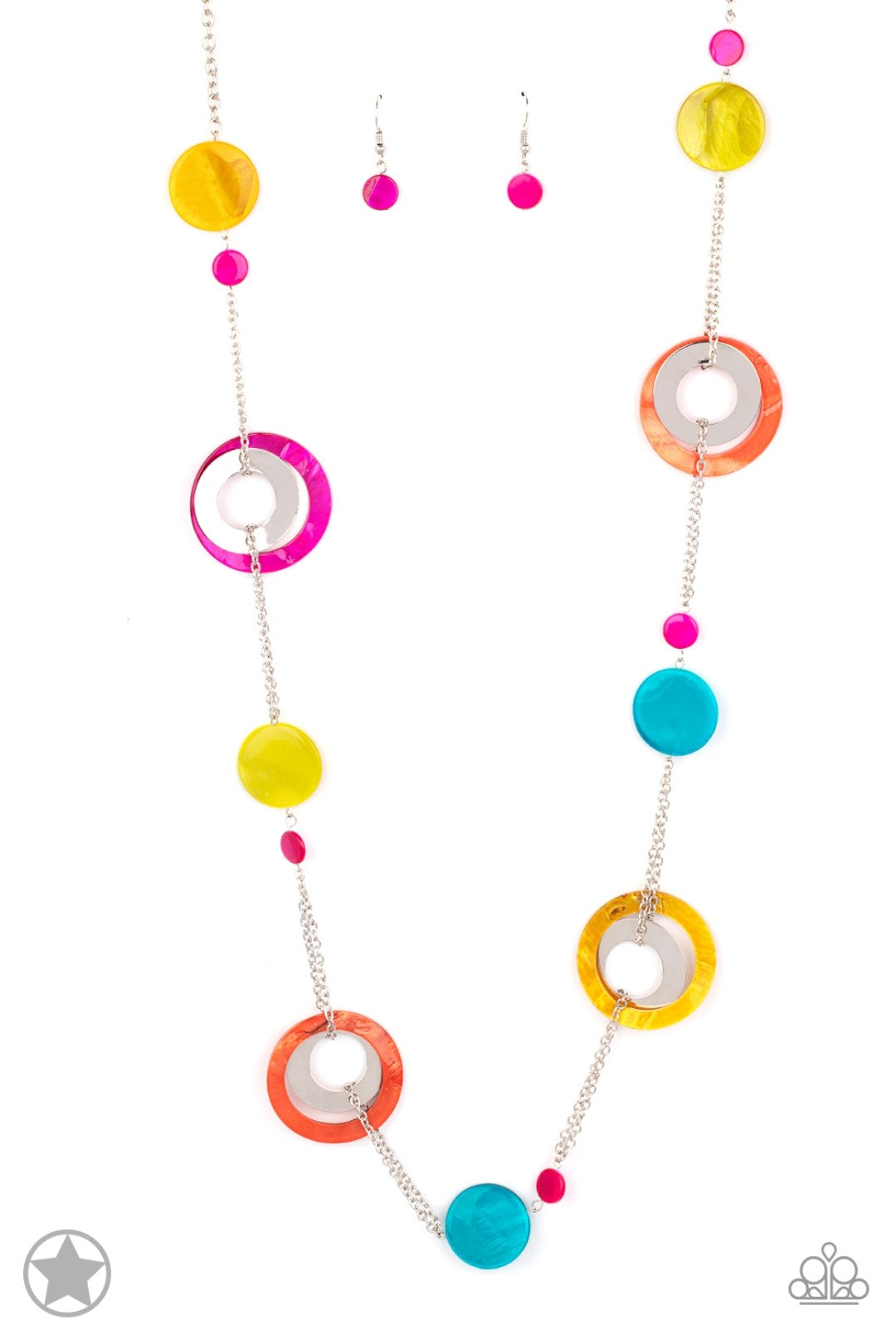 Kaleidoscopically Captivating Multi Necklace