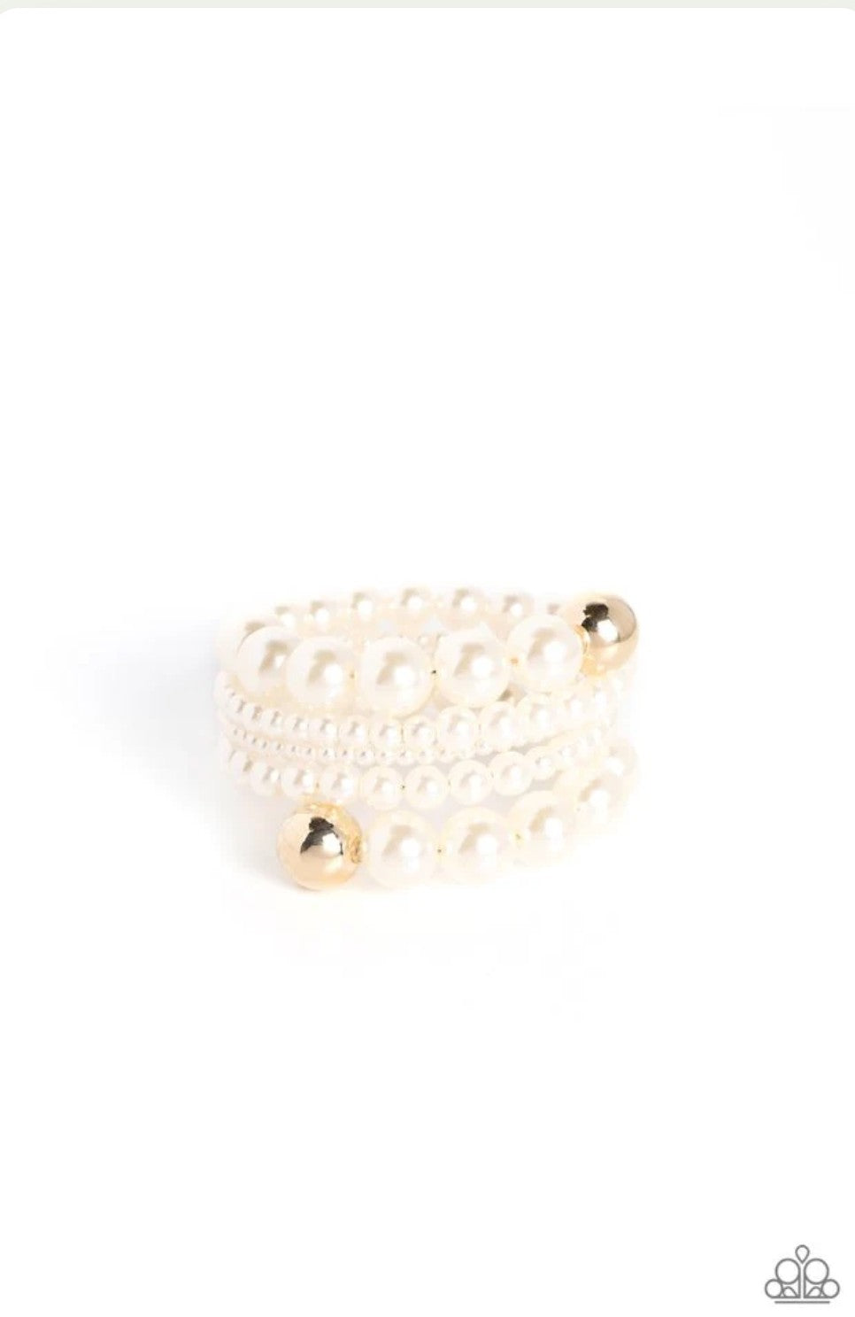 Pleasing Pirouette - Gold Bracelet