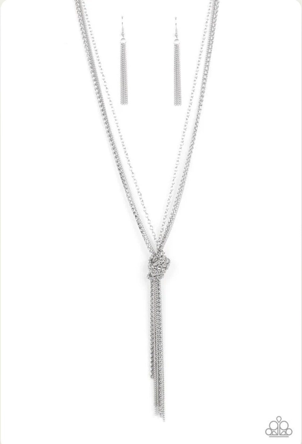KNOT All There - Silver Necklace