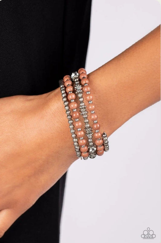 Road Trip Remix Brown Bracelet