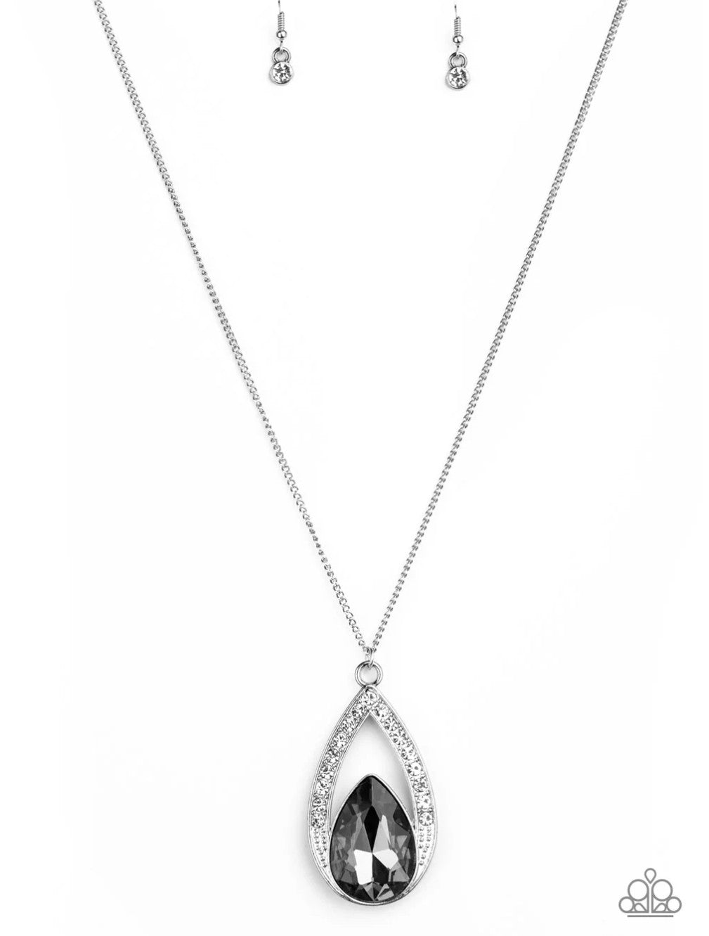 Notorious Noble" Silver Necklace & Earring