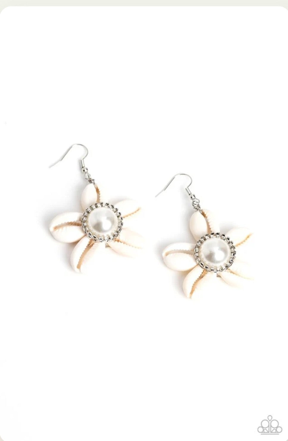 Say Seas White Earring