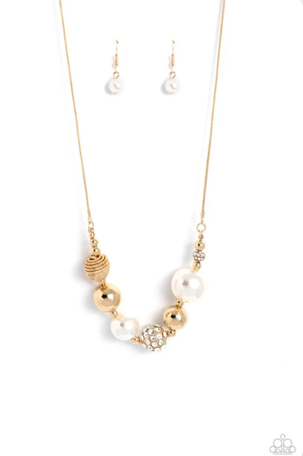 Caliber Choreographer - Gold Necklace