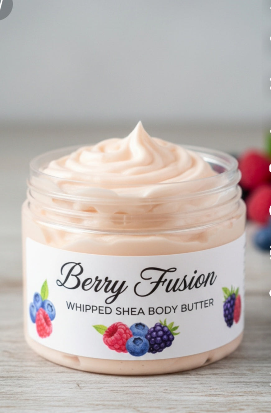 Berry Fusion Whipped Shea Body Butter
