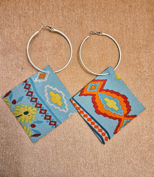 Tropical Waters Blue Earring