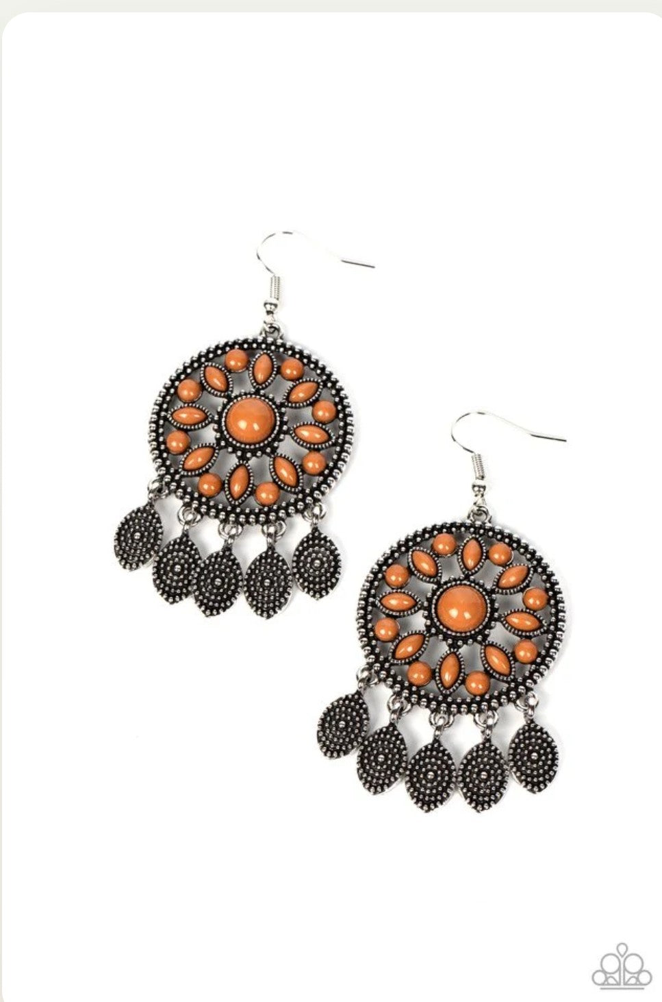 Sagebrush Symphony Brown Earring