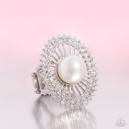 Ornamental Outline - White Ring