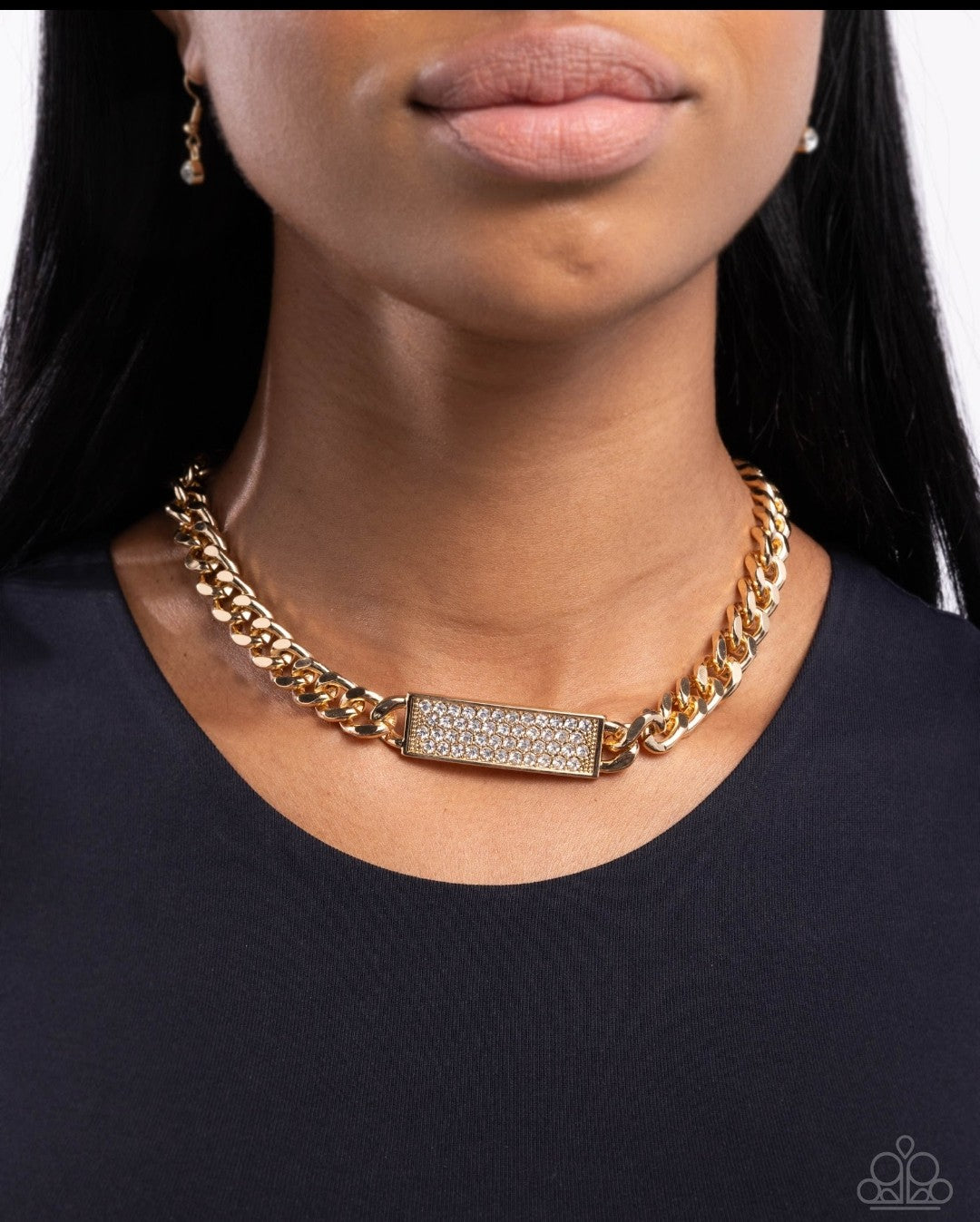 Rockstar Radiance - Gold Necklace