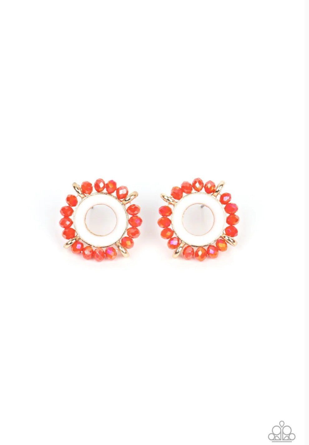 Nautical Notion Orange Post Earring