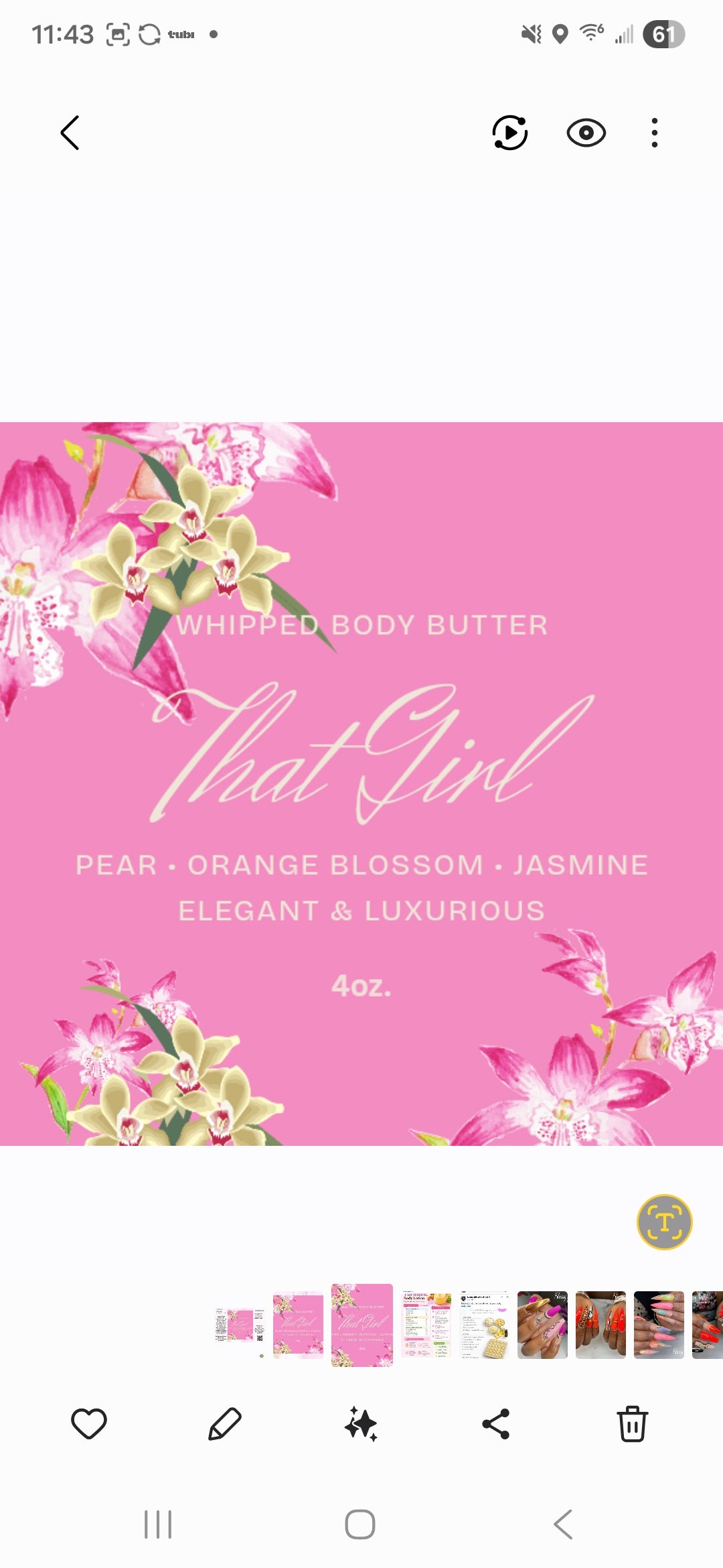 That Girl Whipped Shea Butter inspired by Prada