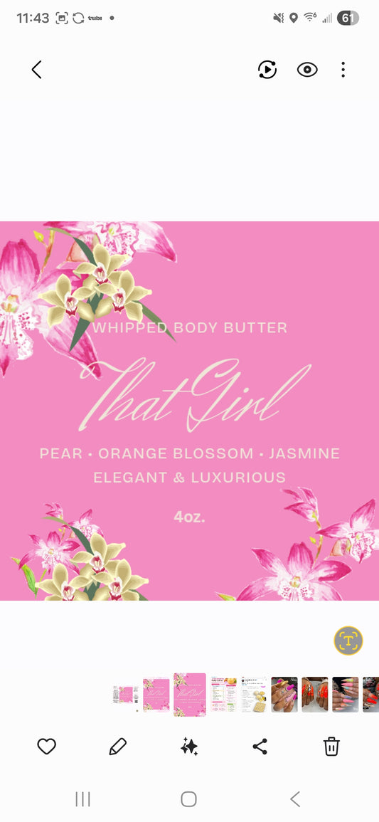 That Girl Whipped Shea Butter inspired by Prada