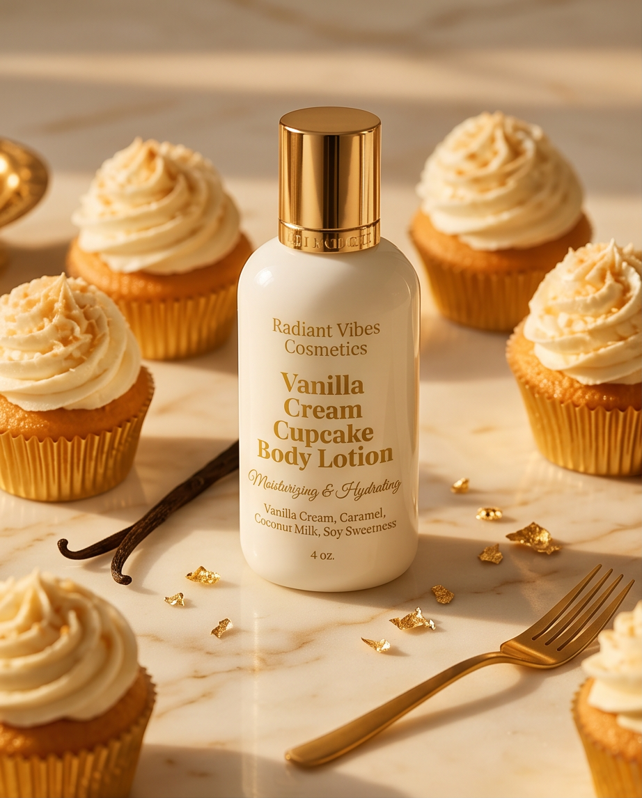 Vanilla Cream Cupcake Body Lotion