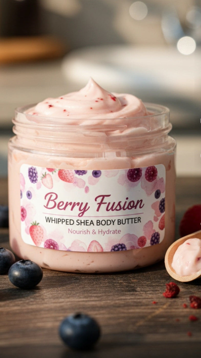 Berry Fusion Whipped Shea Body Butter mini