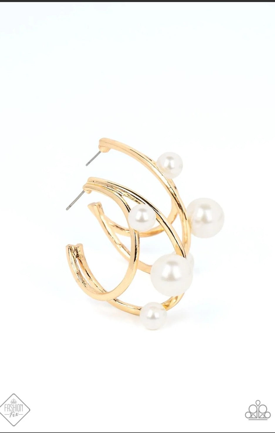 Metro Pier - Gold  Earring